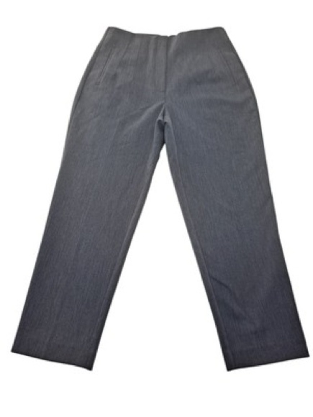 Zara high waisted Straight-Leg Gray Dress Pants